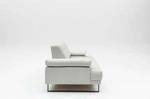 Hanah Home Dvoumístná pohovka Mustang 199 cm bílá