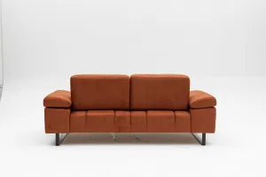 Hanah Home Dvoumístná pohovka Mustang 199 cm oranžová