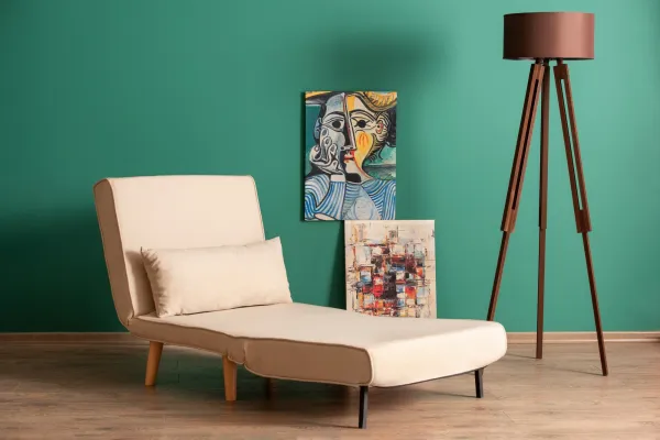 Rozkladacie kreslo Folde Single - Cream