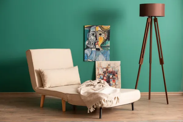 Rozkladacie kreslo Folde Single - Cream