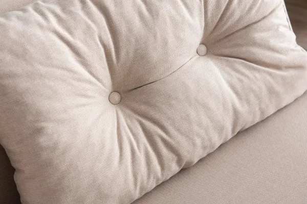 Hanah Home Dvojmiestna rozkladacia pohovka Sando krémová II
