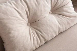 Hanah Home Dvojmiestna rozkladacia pohovka Sando krémová II