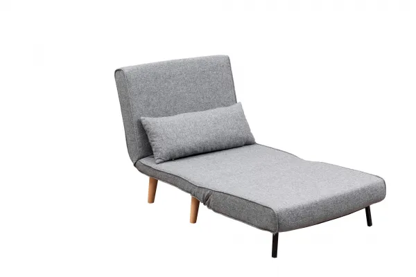 Rozkladacie kreslo Folde Single - Light Grey