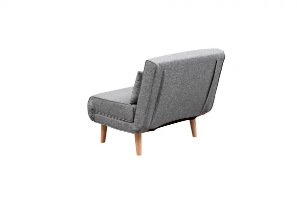 Rozkladacie kreslo Folde Single - Light Grey