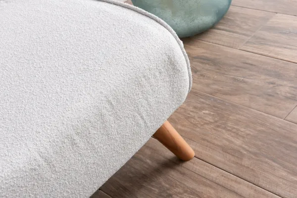 Hanah Home Dvojmiestna rozkladacia pohovka Seater Folde biela