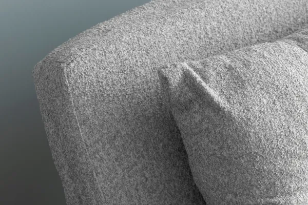 Hanah Home Dvoumístná rozkládací pohovka Seater Sando šedá II