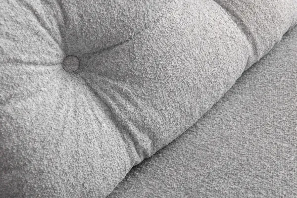 Hanah Home Dvoumístná rozkládací pohovka Seater Sando šedá II