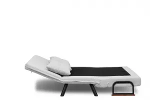 Hanah Home Dvoumístná rozkládací pohovka Seater Sando šedá II