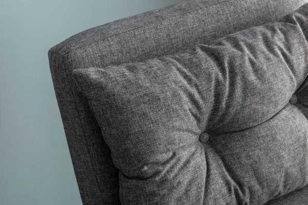 Hanah Home Rozkládací křeslo Single Sando světle šedé