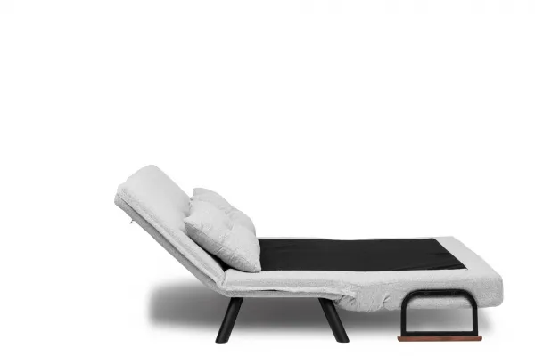 Hanah Home Dvoumístná rozkládací pohovka Seater Sando šedá II