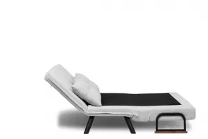 Hanah Home Dvoumístná rozkládací pohovka Seater Sando šedá II