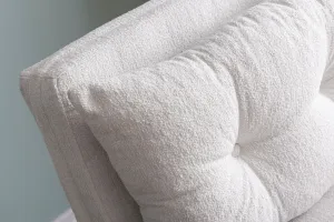 Hanah Home Rozkládací křeslo Single Sando bílé