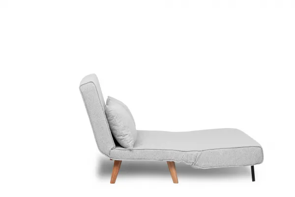 Hanah Home Dvojmiestna rozkladacia pohovka Seater Folde šedá II