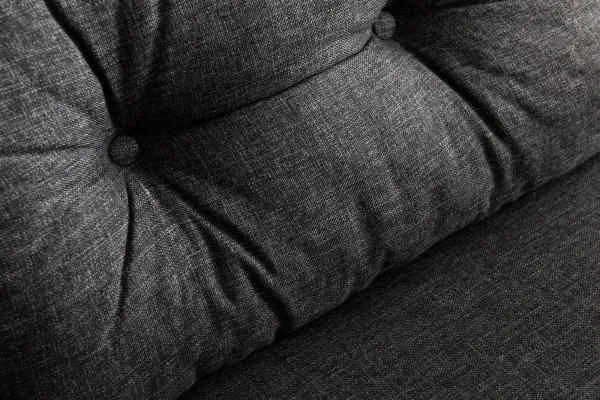 Hanah Home Dvoumístná rozkládací pohovka Seater Sando tmavě šedá