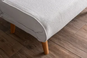 Hanah Home Rozkladacie kreslo Single Folde biele