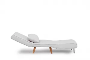 Hanah Home Rozkladacie kreslo Single Folde biele