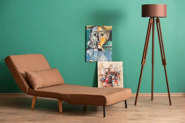 Rozkladacie kreslo Folde Single - Brown