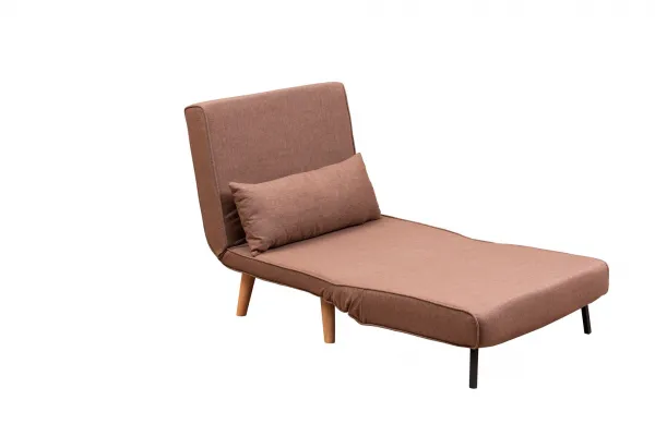 Rozkladacie kreslo Folde Single - Brown