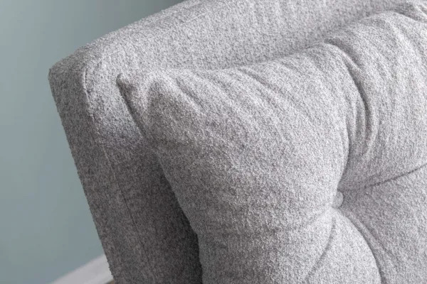 Hanah Home Rozkládací křeslo Single Sando šedé II