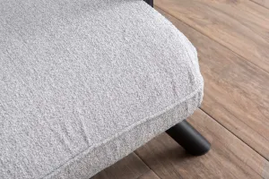 Hanah Home Rozkládací křeslo Single Sando šedé II