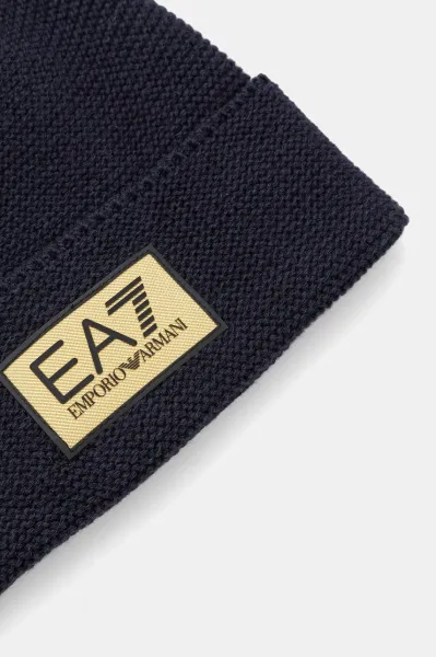 Čiapka s prímesou vlny EA7 Emporio Armani