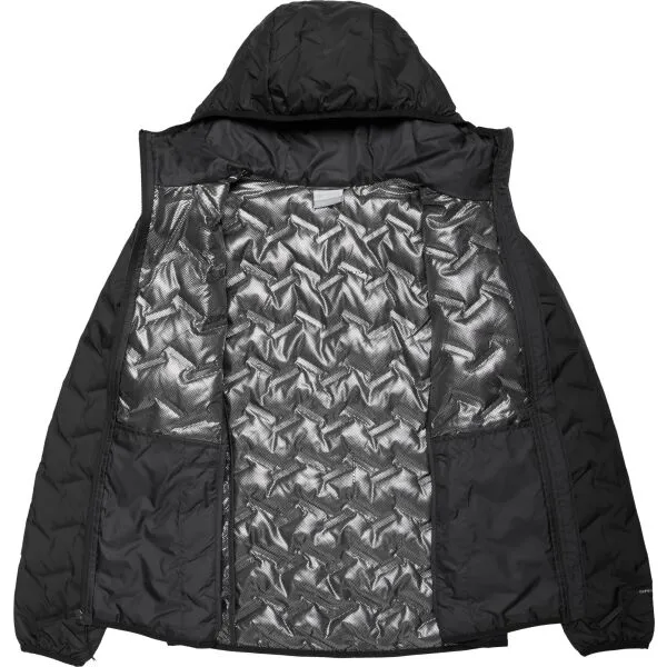 Columbia DELTA RIDGE DOWN HOODED JACKET Pánska zimná bunda, čierna, veľkosť