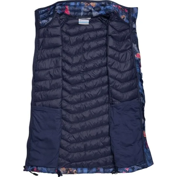 Columbia POWDER PASS VEST Dámska vesta, tmavo modrá, veľkosť