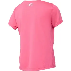 Under Armour TECH WORDMARK GRAPHIC Dievčenské tričko, ružová, veľkosť XL