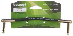 Bespeco Eagle Pro Flat Patch Cable 0,15 m