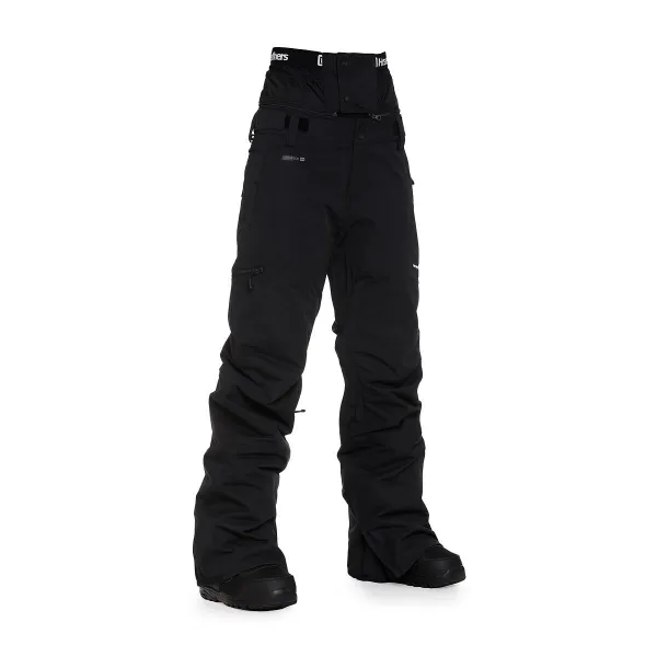 HORSEFEATHERS Nohavice Lotte II - black BLACK velikost S