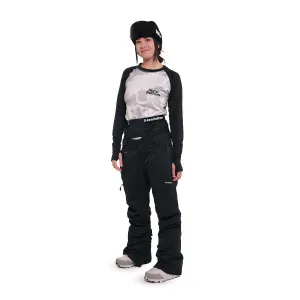 HORSEFEATHERS Nohavice Lotte II - black BLACK velikost S