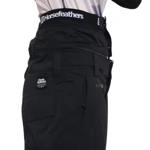 HORSEFEATHERS Nohavice Lotte II - black BLACK velikost S