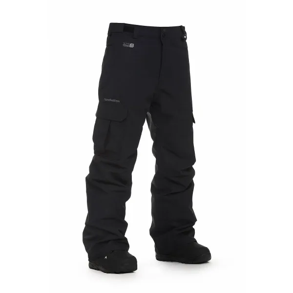 HORSEFEATHERS Nohavice Rowen - black BLACK velikost L