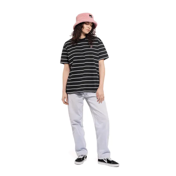 HORSEFEATHERS Top Dante LTD - black stripes BLACK velikost M