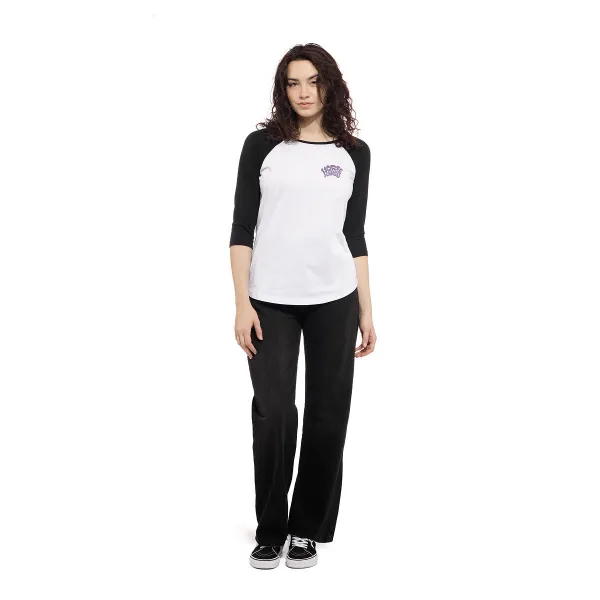 HORSEFEATHERS Top Kandre - white/black WHITE velikost M