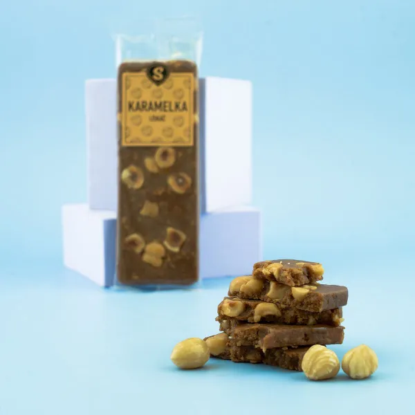 Karamelka lieskač váha 1kg (20x 50g)