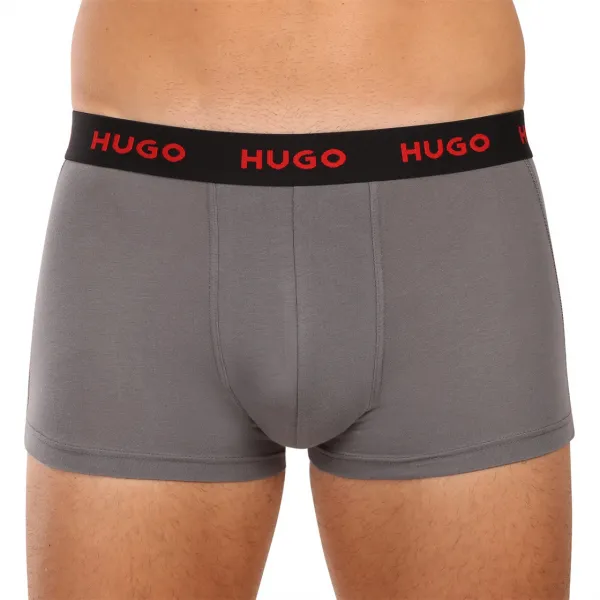 3PACK pánske boxerky BOSS viacfarebné (50532550 961) M, trenky