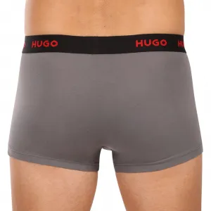 3PACK pánske boxerky BOSS viacfarebné (50532550 961) M, trenky