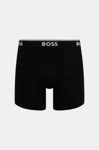 3PACK pánske boxerky BOSS čierne (50531691 968) M, trenky