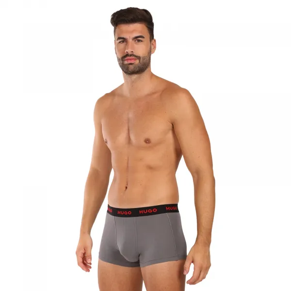 3PACK pánske boxerky BOSS viacfarebné (50532550 961) M, trenky