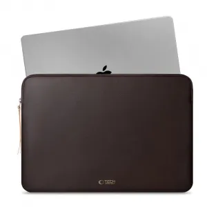 Tech-Protect Fleece obal na notebook 15-16'', tmavohnedý