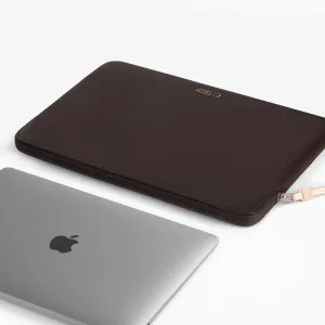 Tech-Protect Fleece obal na notebook 15-16'', tmavohnedý