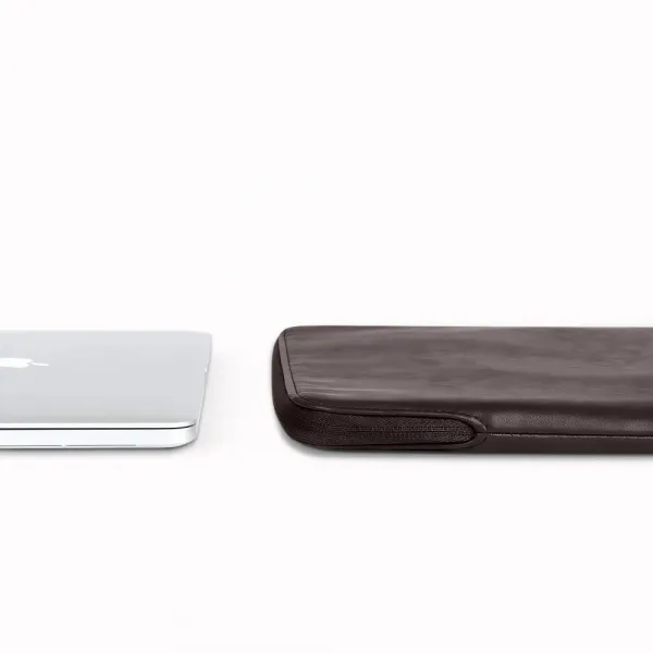 Tech-Protect Fleece obal na notebook 15-16'', tmavohnedý