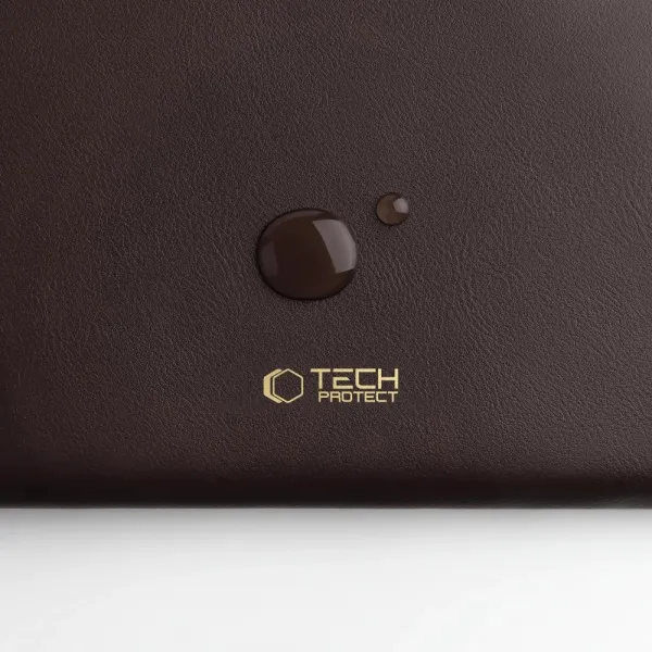 Tech-Protect Fleece obal na notebook 15-16'', tmavohnedý