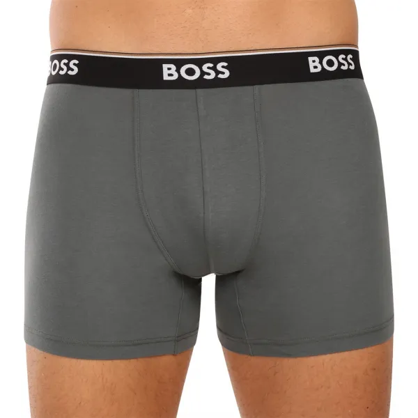 3PACK pánske boxerky BOSS viacfarebné (50531691 969) M, trenky