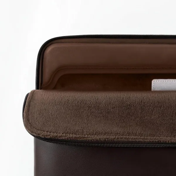 Tech-Protect Fleece obal na notebook 15-16'', tmavohnedý
