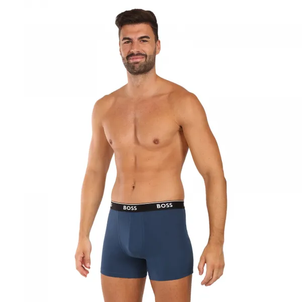 3PACK pánske boxerky BOSS viacfarebné (50531691 969) M, trenky