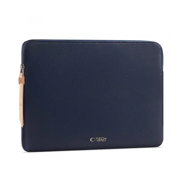 Tech-Protect Fleece obal na notebook 15-16'', tmavomodrý