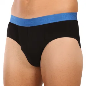 3PACK pánske slipy HUGO čierné (50532570 008) M