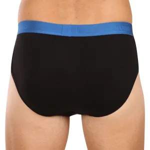 3PACK pánske slipy HUGO čierné (50532570 008) M